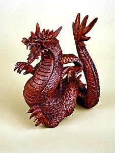 Мини-скульптура "Дракон". 15 см. PWA286