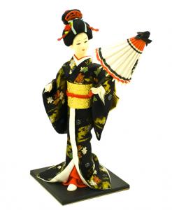 Статуэтка "Японская кукла" 30 см (уп 1 \12 шт)
