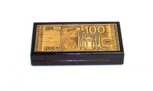 №133 18х10 Н3.5	Шкатулка для денег «Евро»  