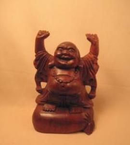 BUD24S	Мини-скульптура "Будда". 20 см.     8x14x20  