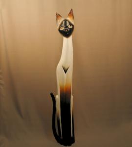  ACA824L   Кошка. Декор "Пламенный". 100 см. 