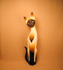  ACA824S   Кошка. Декор "Пламенный". 60 см. 