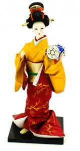 Статуэтка "Японская кукла" 30 см 29205